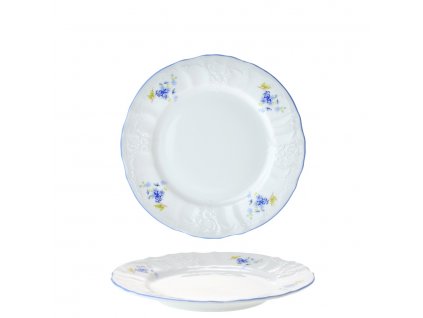 Talíř dezertní 19 cm Bernadotte pomněnky