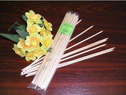 Špejle hrocené 4x4x300 špíz