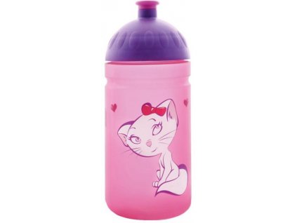 FreeWater láhev 0,5l-růžová kočka