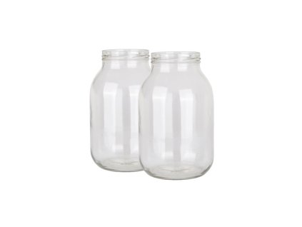 Sklenice zavařovací 3 L TWIST vičko 100 - 2ks