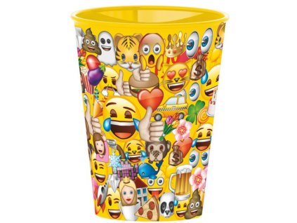 KELÍMEK PLASTOVÝ "EMOJI" 260 ML