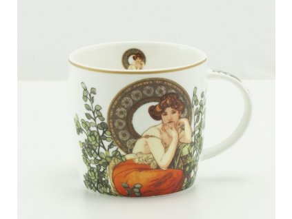 Hrnek 300 ml v srdci - Alfons Mucha