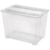 Box úložný s víkem TEX BOX 70l, plast