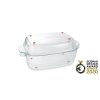 Pekáč s poklopem GrandCHEF 40 x 26 cm, skleněný