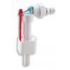 Napouštěcí ventil boční 3/8"+1/2" plast