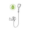 Vanová nástěnná baterie s příslušenstvím Metalia ECO+ chrom