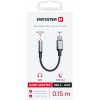 73502311 USB C/Jack 3,5MM 0,12M SWISSTEN