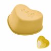 SET OF 3 SILICONE MINI BAKEVARE HEART CREAM