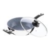 Pánev CERAMMAX PRO COMFORT, se skleněnou poklicí,s rukojeť,úchyt ¤26cm/3.5l, vysoká 6.5cm