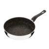 FLONAX STANDARD Pánev s nepřilnavým povrchem černý GRANITEC, s rukojetí, průměr 26cm, obje