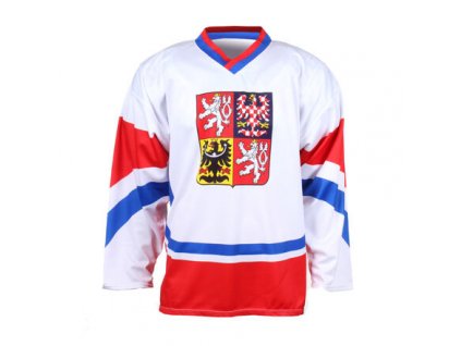 Replika ČR 2011 hokejový dres bílá (Velikost oblečení S)