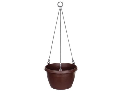 Marina závěsný květináč hnědá (Průměr 20 cm)