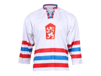 Replika ČSSR 1976 hokejový dres bílá