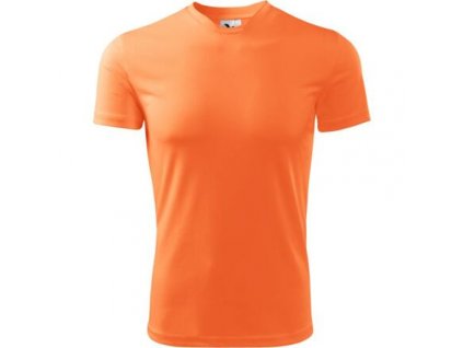 Fantasy pánské triko mandarin neon