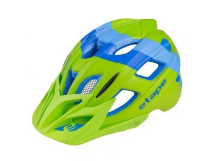 Hero dětská cyklistická helma modrá-zelená