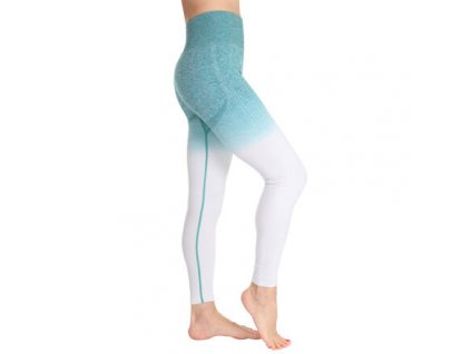 Vibe Fit sportovní legíny aqua