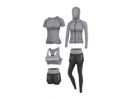 Runner 5W fitness set šedá