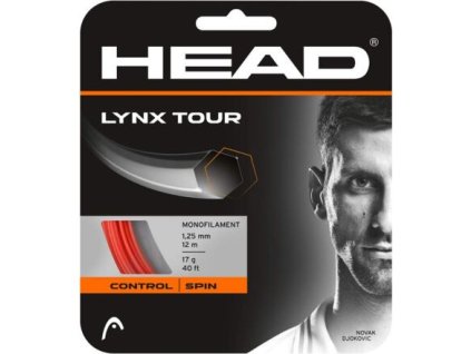 Lynx Tour tenisový výplet 12 m oranžová (Průměr 1,30)