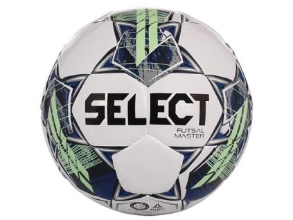 FB Futsal Master futsalový míč bílá-zelená (Velikost míče č. 4)