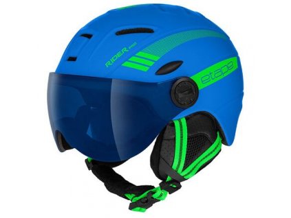 Rider PRO Light dětská lyžařská helma modrá