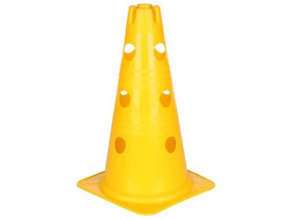 Vario kužel s otvory žlutá 30 cm (Balení 1 ks)