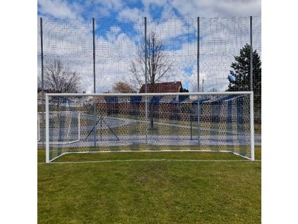 Football HEX M120 fotbalová síť bílá-modrá (Balení 1 ks)