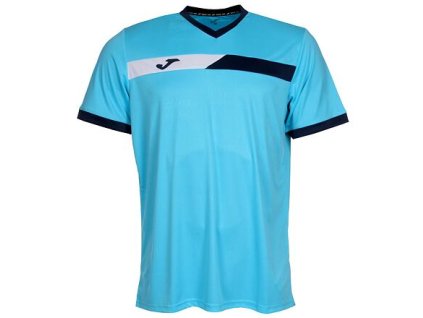 Court Short Sleeve T-shirt pánské triko tyrkysová (Velikost oblečení S)