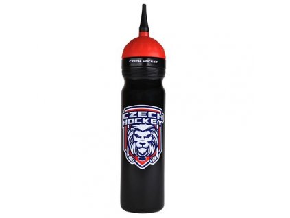 Český Lev sportovní láhev s hubicí černá (Objem 1000 ml)