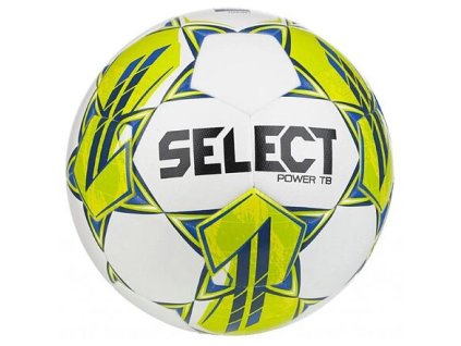 FB Power TB fotbalový míč bílá-žlutá (Velikost míče č. 5)