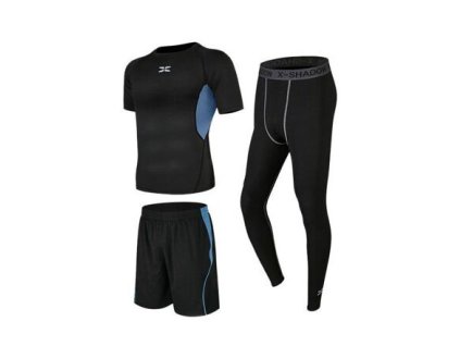 Runner 3M fitness set modrá (Velikost oblečení XL)
