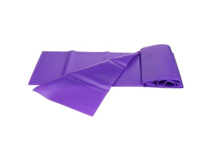 Yoga Stretch 1500 posilovací guma fialová (Balení 1 ks)