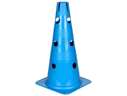 Vario kužel s otvory modrá 38 cm (Balení 1 ks)