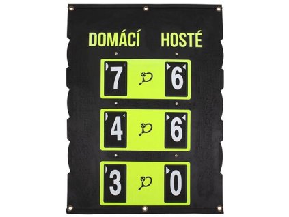 Scoreboard CZ tenisový ukazatel skóre (Balení 1 ks)