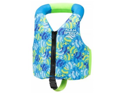 Aqua Pals plavecká vesta modrá (Velikost oblečení 15-19 kg)