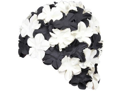 Bloom koupací čepice černá-bílá (varianta 26450)