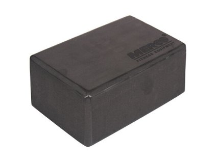 Yoga kostka blok na jógu černá (Délka 7,5 cm)