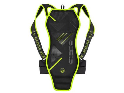 Spine chránič páteře černá-žlutá fluo (Velikost oblečení S)