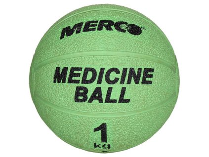 Single gumový medicinální míč (Hmotnost 1 kg)