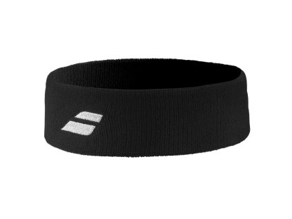 Logo Headband čelenka černá (Balení 1 ks)