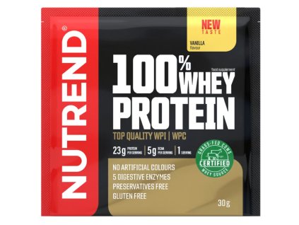 100% Whey Protein 30 g (Příchuť vanilka)