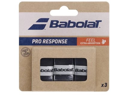Pro Response X3 overgrip omotávka tl. 0,45 mm černá (Balení 3 ks)