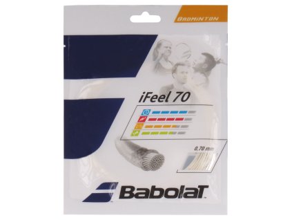 iFeel 70 badmintonový výplet 10,2 m bílá (Balení 1 ks)