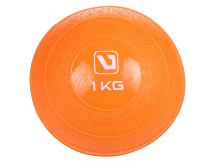 Weight ball míč na cvičení oranžová (Hmotnost 1 kg)