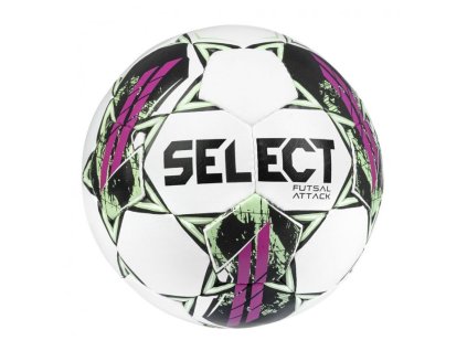FB Futsal Attack futsalový míč bílá-růžová (Velikost míče č. 4)