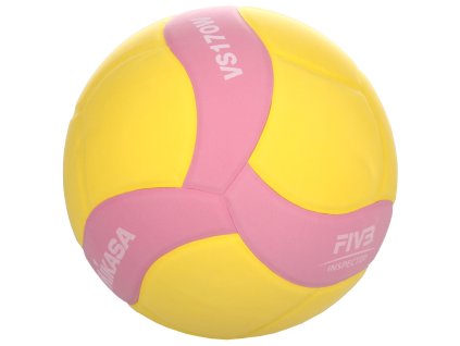 VS170W volejbalový míč růžová-žlutá (varianta 37431)