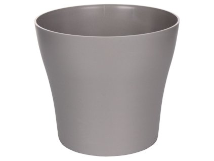 Tulipan Mat květináč šedá (Průměr 24 cm)