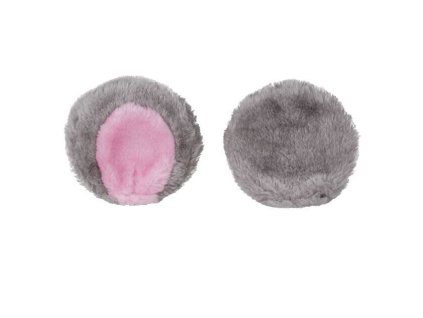 Funny Kit dekorace na přilbu růžová-šedá (varianta 40443)