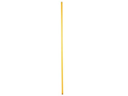 tyčka P1 různé délky žlutá (Délka 120 cm)