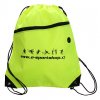 Yoga Bag Logo sportovní taška fluo zelená