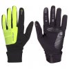 Skin WS+ sportovní rukavice černá-žlutá fluo
